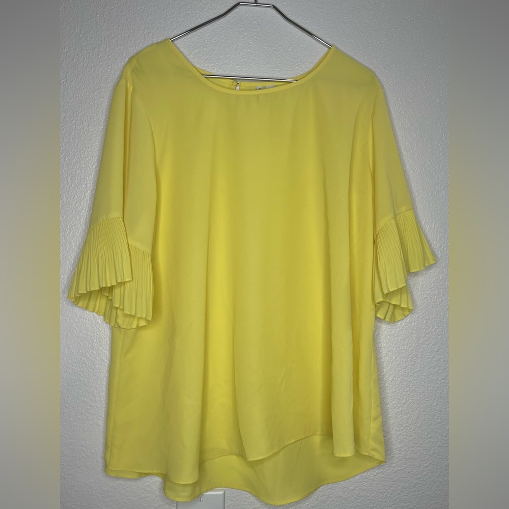 Yellow blouse
